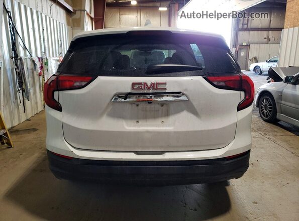 3GKALMEV6JL228519 2018 GMC TERRAIN White უკანა ხედი