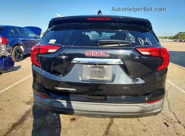 3GKALMEV6JL276876 2018 GMC TERRAIN Black Вид ззаду
