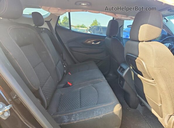 3GKALMEV6JL276876 2018 GMC TERRAIN Black Вид задньої частини салону