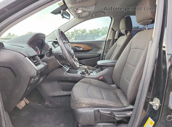3GKALMEV6JL299512 2018 GMC TERRAIN Черный Вид салона спереди