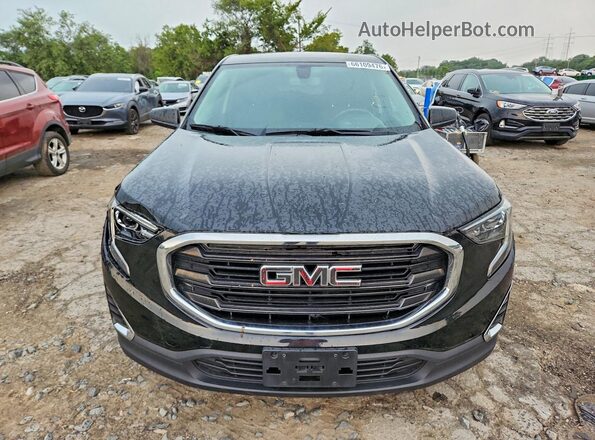 3GKALMEV6JL299512 2018 GMC TERRAIN Черный Вид спереди