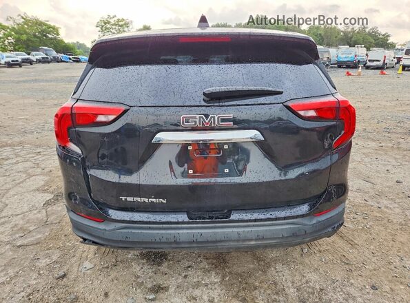 3GKALMEV6JL299512 2018 GMC TERRAIN Черный Вид сзади