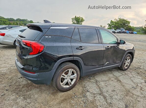 3GKALMEV6JL299512 2018 GMC TERRAIN Черный Задняя правая четверть