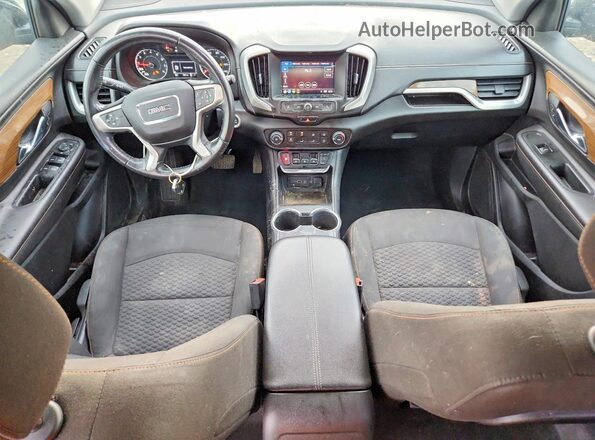 3GKALMEV6JL299512 2018 GMC TERRAIN Черный Вид панели приборов