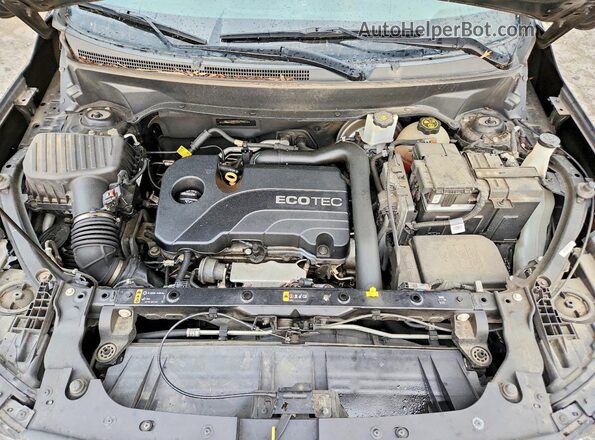 3GKALMEV6JL299512 2018 GMC TERRAIN Черный Вид подкапотного пространства