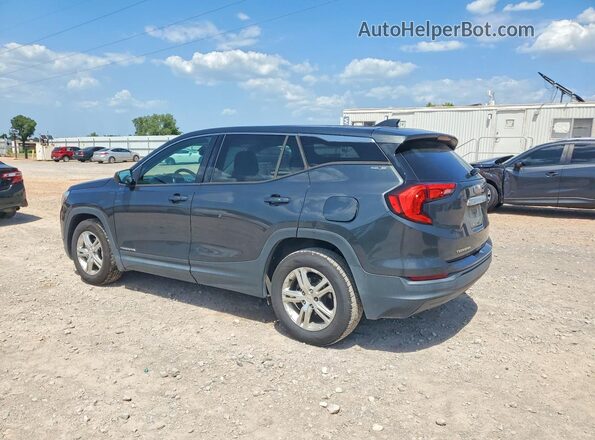 3GKALMEV6JL394989 2018 GMC TERRAIN Gray Հետևի ձախ