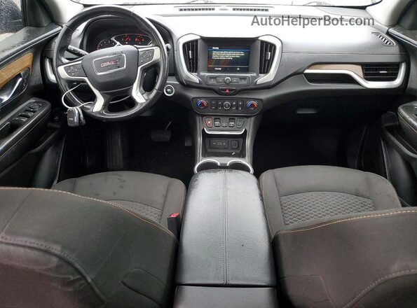3GKALMEV6KL116109 2019 GMC TERRAIN Black Widok deski rozdzielczej