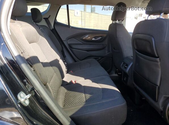 3GKALMEV6KL199783 2019 GMC TERRAIN Black Widok wnętrza z tyłu