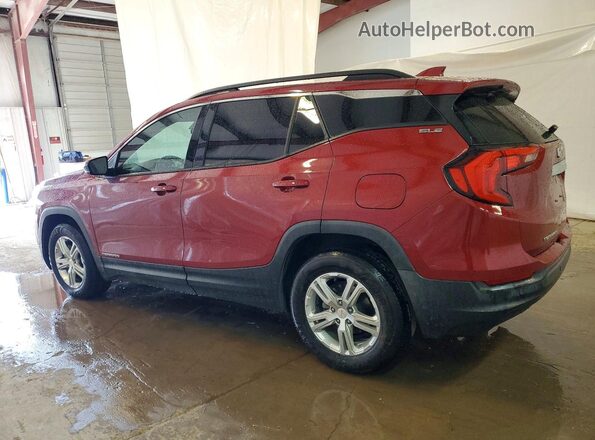3GKALMEV6KL232586 2019 GMC TERRAIN Red Rear left