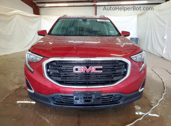 3GKALMEV6KL232586 2019 GMC TERRAIN Red Front view