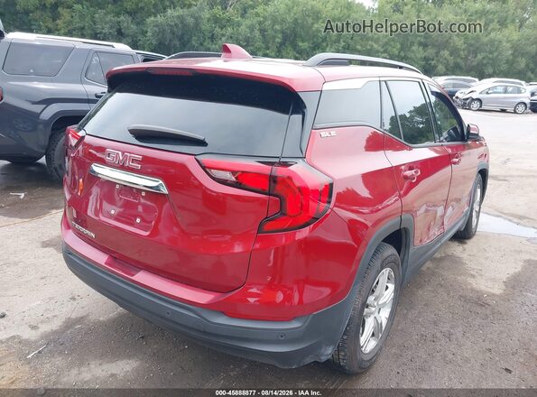 3GKALMEV6KL237643 2019 GMC TERRAIN Красный Задняя правая четверть