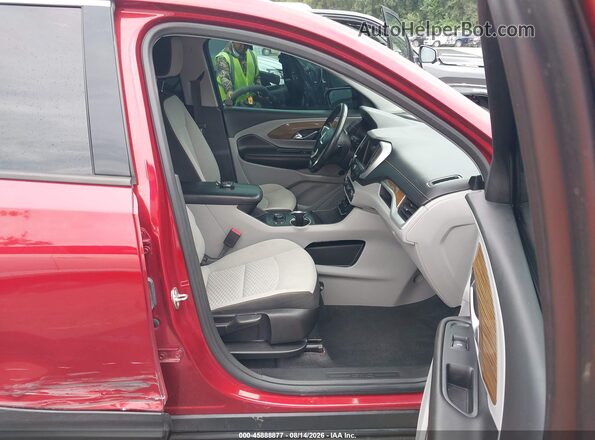 3GKALMEV6KL237643 2019 GMC TERRAIN Красный Вид салона спереди