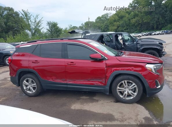 3GKALMEV6KL237643 2019 GMC TERRAIN Красный Вид задней части салона
