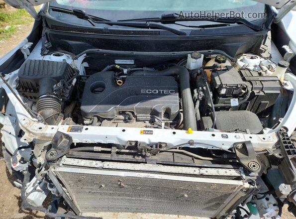3GKALMEV6KL340903 2019 GMC TERRAIN White Widok komory silnika
