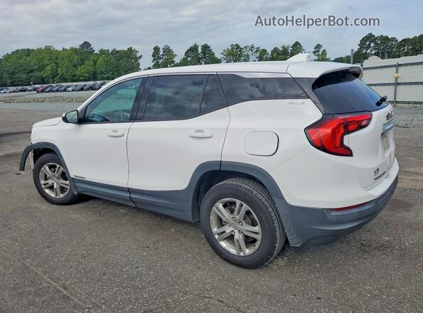 3GKALMEV6KL344319 2019 GMC TERRAIN White Trasero izquierdo