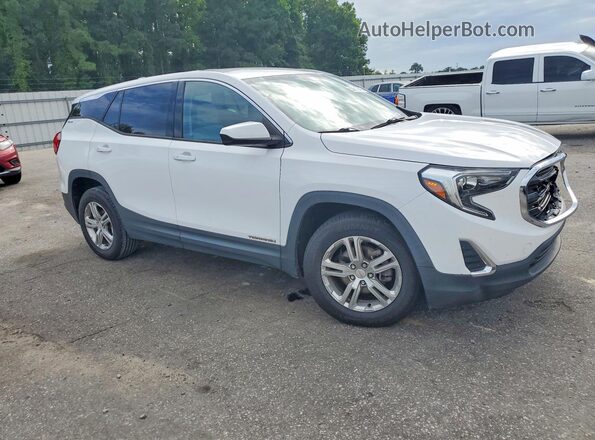 3GKALMEV6KL344319 2019 GMC TERRAIN White Delantero derecho