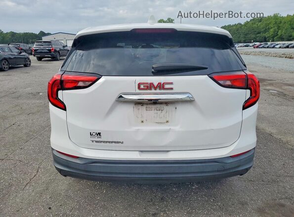 3GKALMEV6KL344319 2019 GMC TERRAIN White Vista trasera