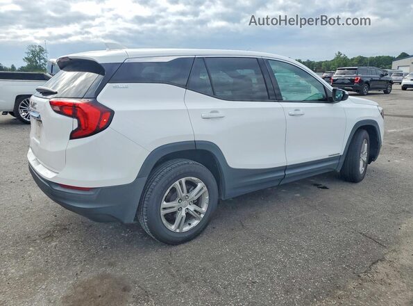 3GKALMEV6KL344319 2019 GMC TERRAIN White Trasero derecho