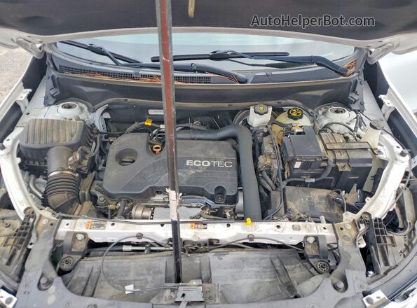 3GKALMEV6KL344319 2019 GMC TERRAIN White Vista del compartimento del motor