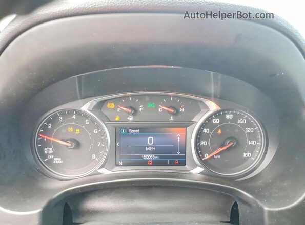 3GKALMEV6KL344319 2019 GMC TERRAIN White Vista del cuadro de instrumentos