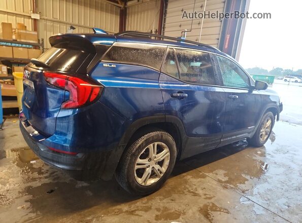 3GKALMEV6KL369981 2019 GMC TERRAIN Blue Trasero derecho
