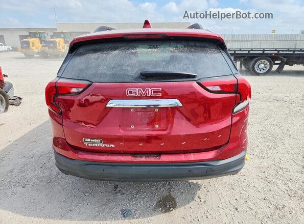 3GKALMEV6KL375330 2019 GMC TERRAIN Red Вид ззаду
