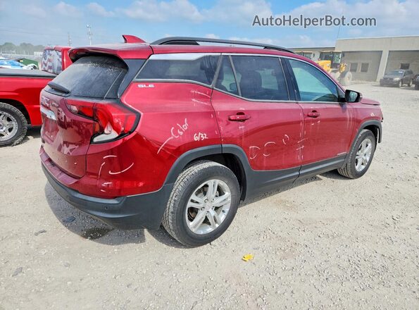 3GKALMEV6KL375330 2019 GMC TERRAIN Red Задня права чверть