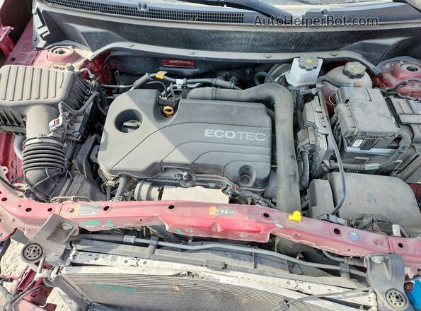 3GKALMEV6KL375330 2019 GMC TERRAIN Red Вид підкапотного простору