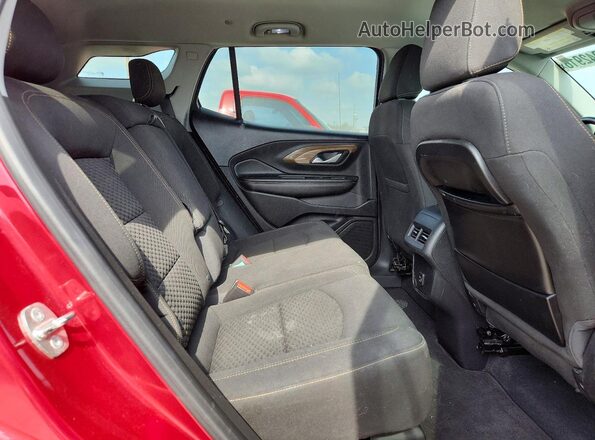 3GKALMEV6KL375330 2019 GMC TERRAIN Red Вид задньої частини салону