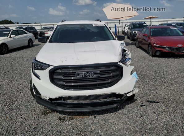 3GKALMEV6ML313056 2021 GMC TERRAIN White წინა ხედი