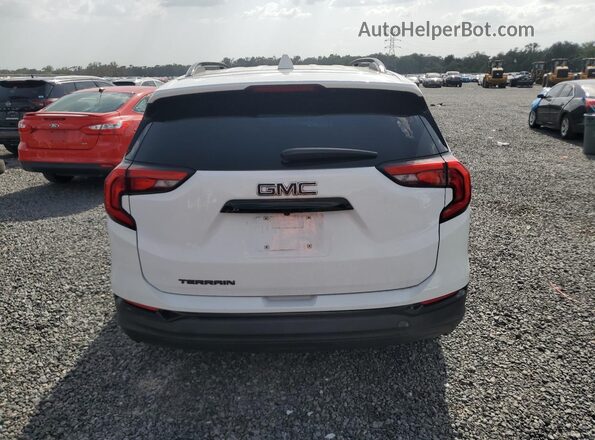 3GKALMEV6ML313056 2021 GMC TERRAIN White უკანა ხედი