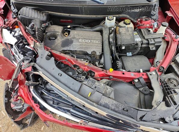 3GKALMEV7JL175927 2018 GMC TERRAIN Burgundy Widok komory silnika