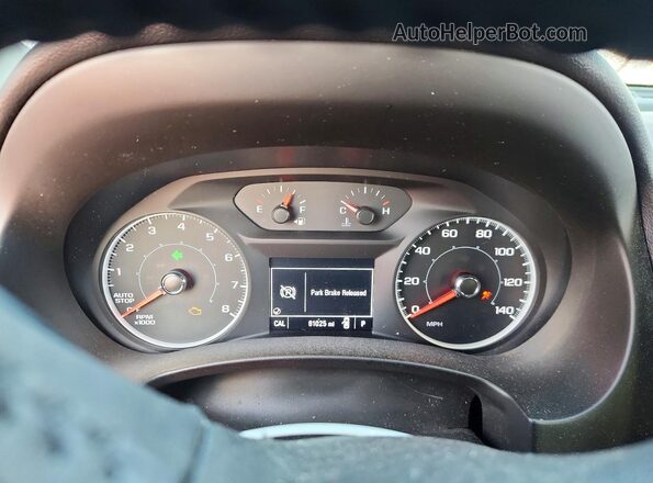 3GKALMEV7JL175927 2018 GMC TERRAIN Burgundy Widok zestawu wskaźników