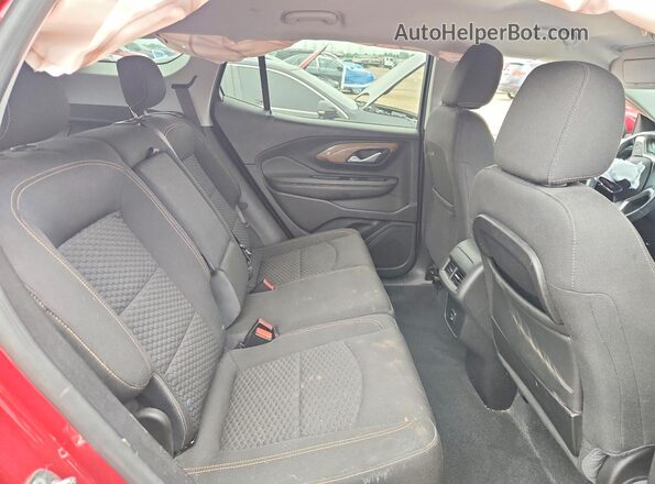 3GKALMEV7JL175927 2018 GMC TERRAIN Burgundy Widok wnętrza z tyłu