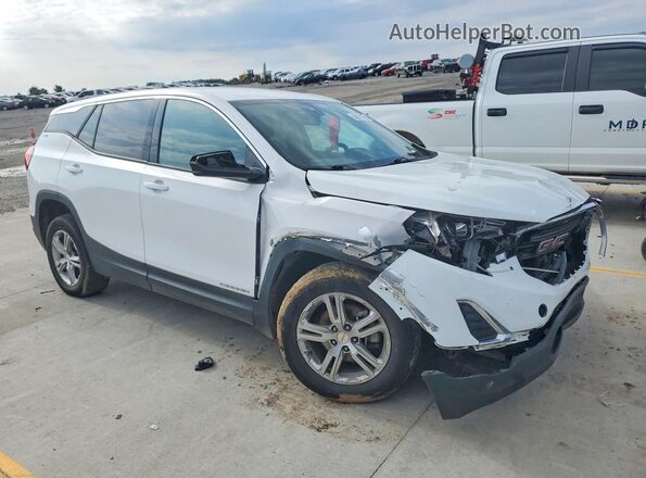 3GKALMEV7JL312865 2018 GMC TERRAIN White წინა მარჯვენა