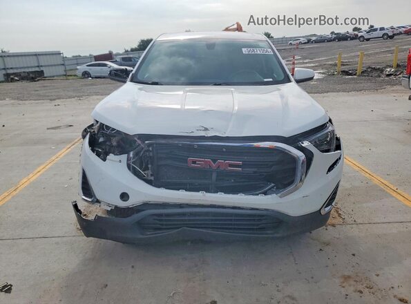 3GKALMEV7JL312865 2018 GMC TERRAIN White წინა ხედი