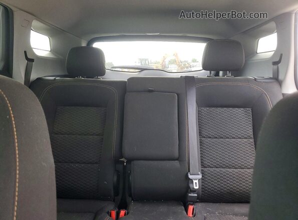 3GKALMEV7JL312865 2018 GMC TERRAIN White უკანა სავარძლების ხედი