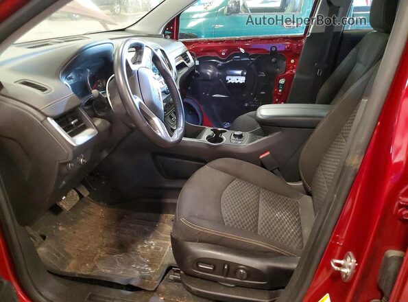 3GKALMEV7KL221953 2019 GMC TERRAIN Burgundy Vista interior delantera