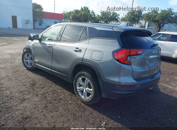 3GKALMEV7KL269985 2019 GMC TERRAIN Gray Задня ліва чверть