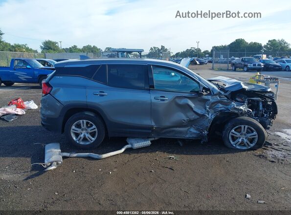 3GKALMEV7KL269985 2019 GMC TERRAIN Gray Вид щитка приладів