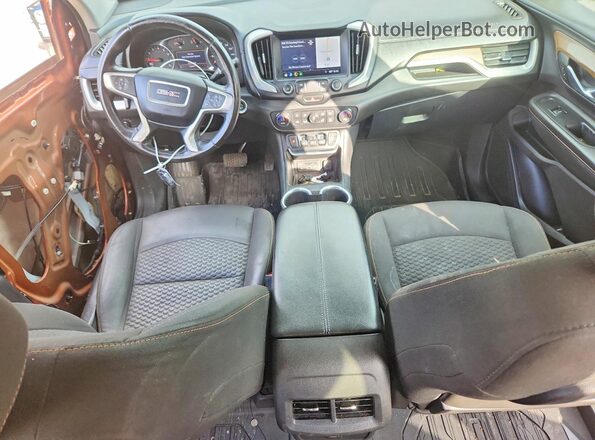 3GKALMEV7KL314391 2019 GMC TERRAIN Orange Вид панелі приладів