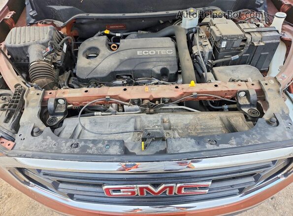 3GKALMEV7KL314391 2019 GMC TERRAIN Orange Вид підкапотного простору