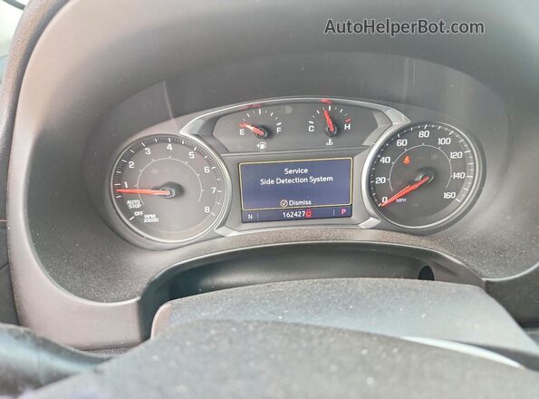 3GKALMEV7KL314391 2019 GMC TERRAIN Orange Вид щитка приладів