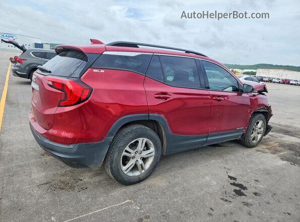 3GKALMEV7KL386207 2019 GMC TERRAIN Red Tył prawy