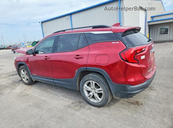 3GKALMEV7KL386207 2019 GMC TERRAIN Red Tył lewy