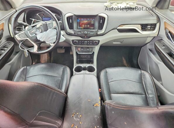 3GKALMEV7KL386207 2019 GMC TERRAIN Red Widok deski rozdzielczej