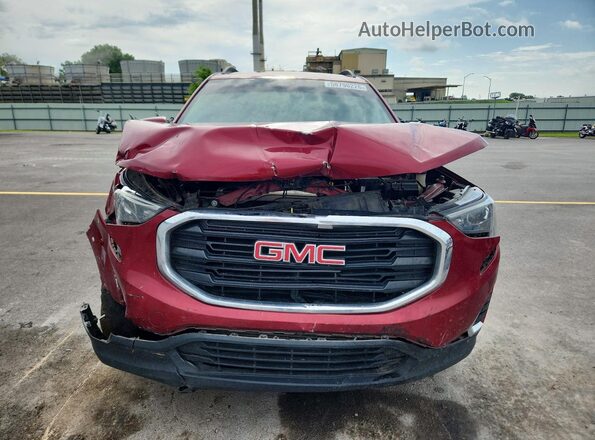 3GKALMEV7KL386207 2019 GMC TERRAIN Red Widok z przodu