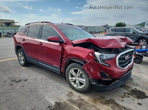 3GKALMEV7KL386207 2019 GMC TERRAIN Red Przód prawy