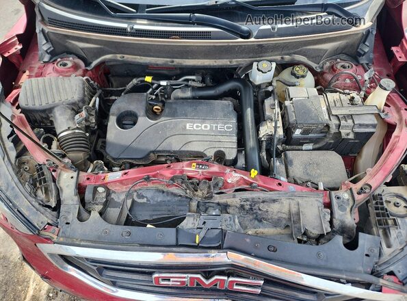 3GKALMEV7KL386207 2019 GMC TERRAIN Red Widok wnętrza z tyłu