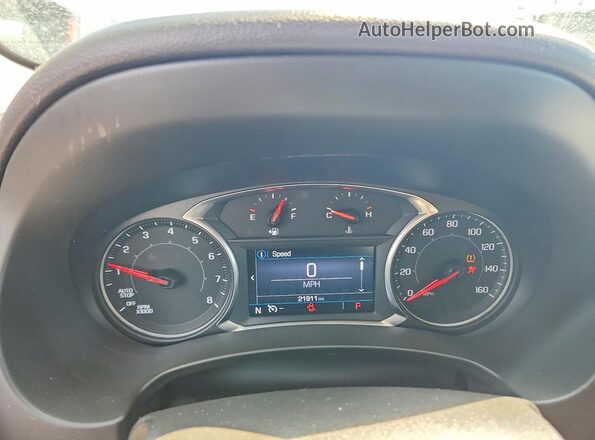 3GKALMEV7LL140839 2020 GMC TERRAIN Серый Вид щитка приборов